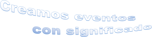 Creamos eventos con significado