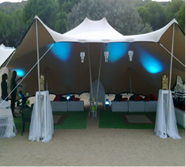 Carpa estirable, adaptable y personalizable en distintas medidas