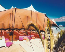Carpa estirable, adaptable y personalizable en distintas medidas